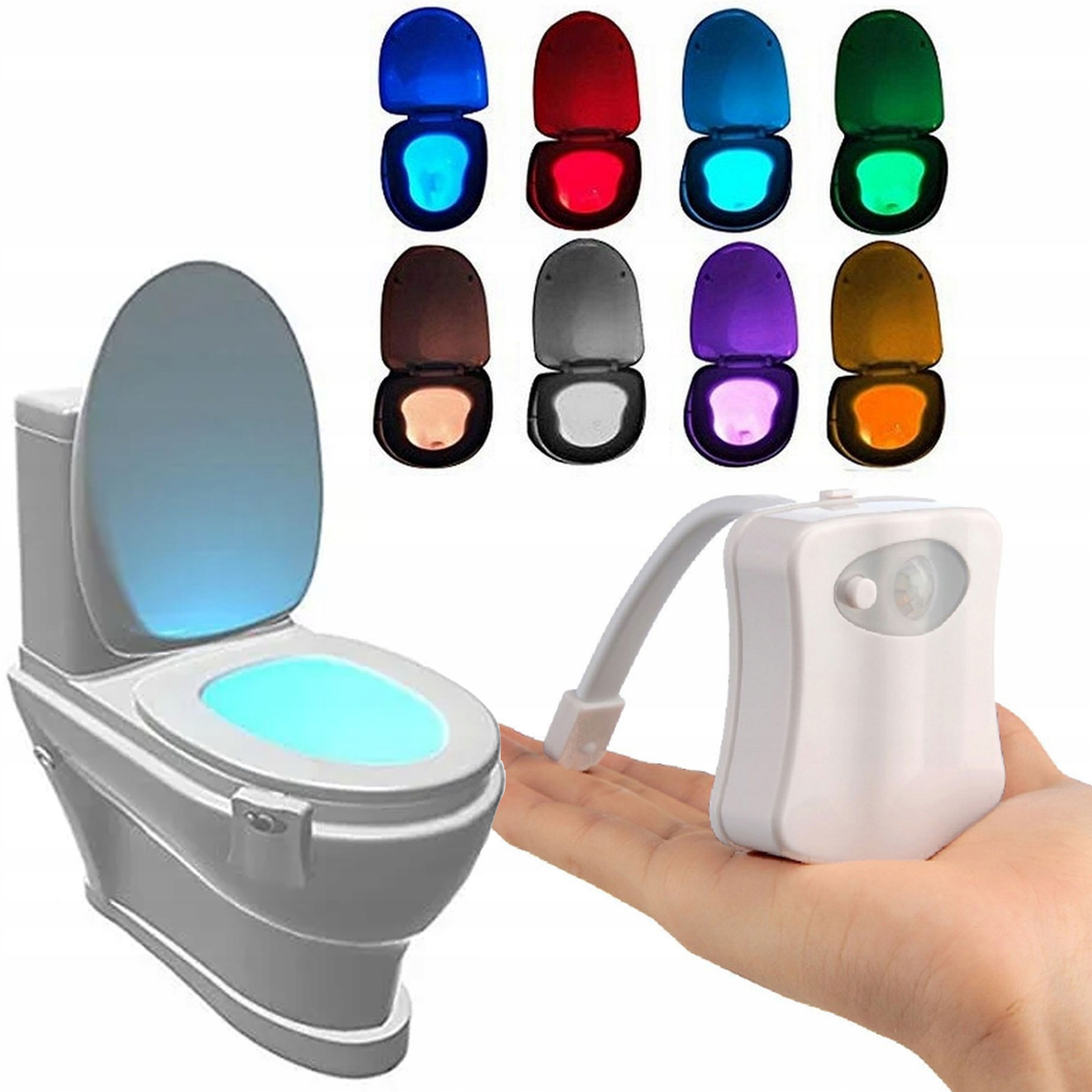 

Lampka Led Do Wc Toalety Czujnik Ruchu i Światła