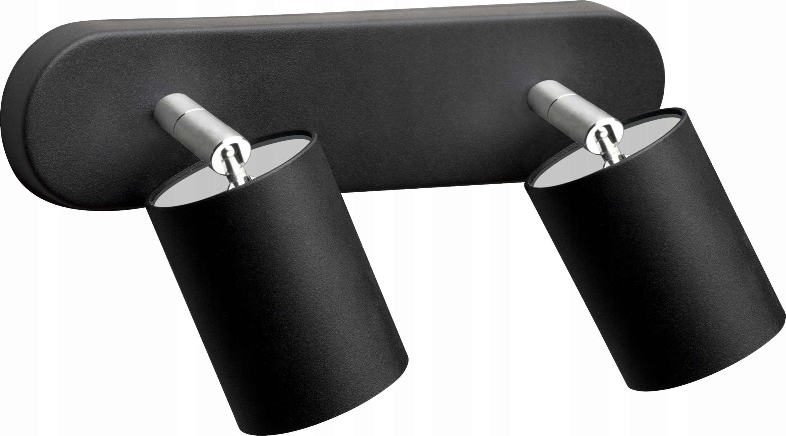 Moderní směrové nástěnné svítidlo Eye Spot černá stylový interiérový design