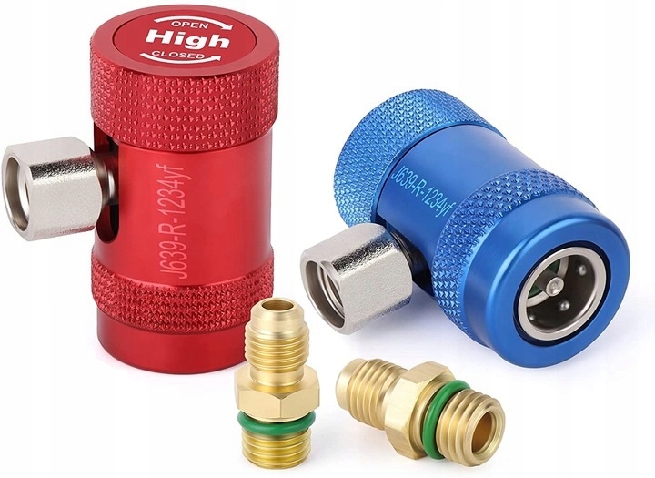 ZŁĄCZA SZYBKOZŁĄCZE SERWISOWE DO KLIMATYZACJI R1234YF