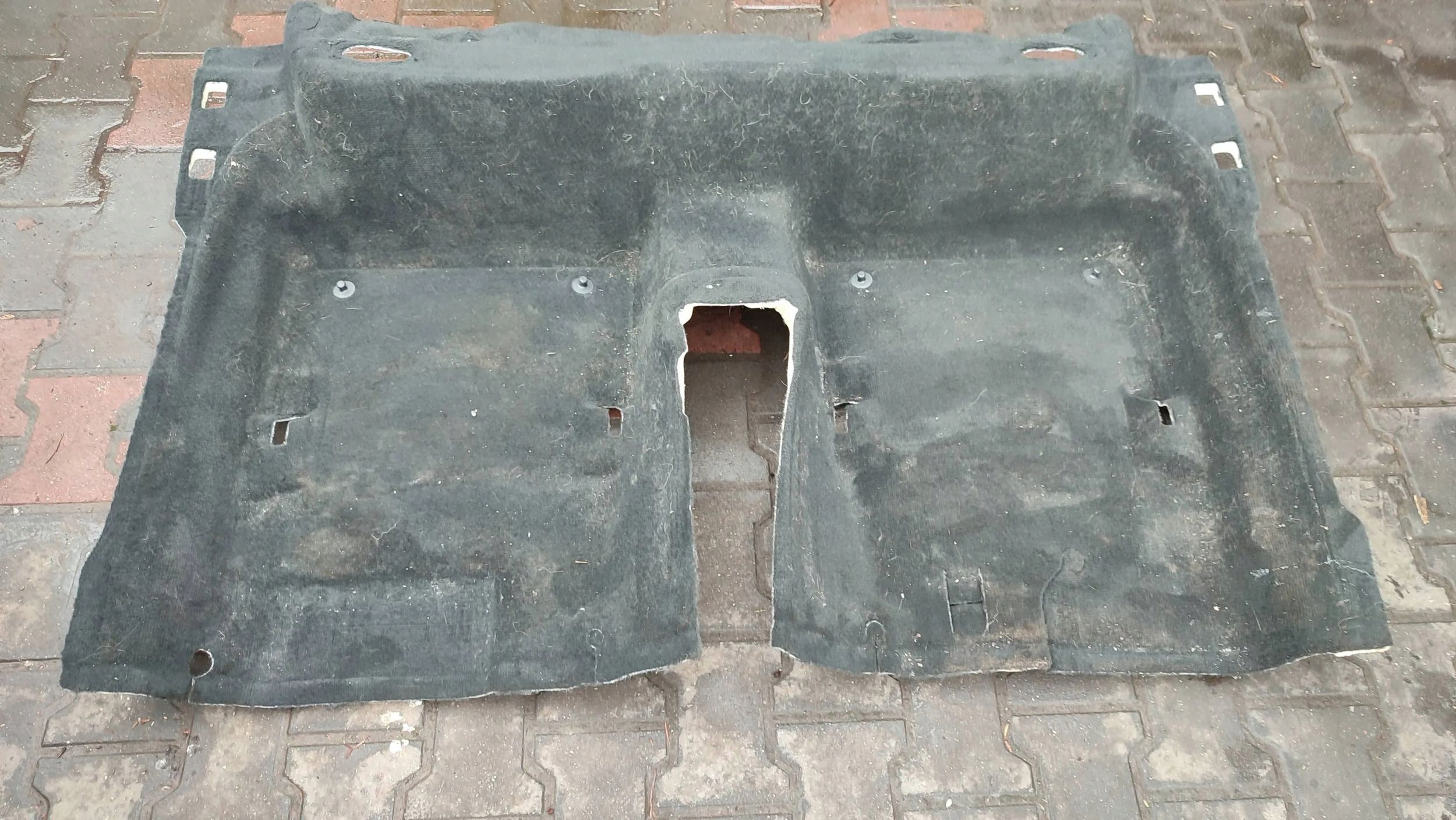 Volvo V40 2018 mats rear part