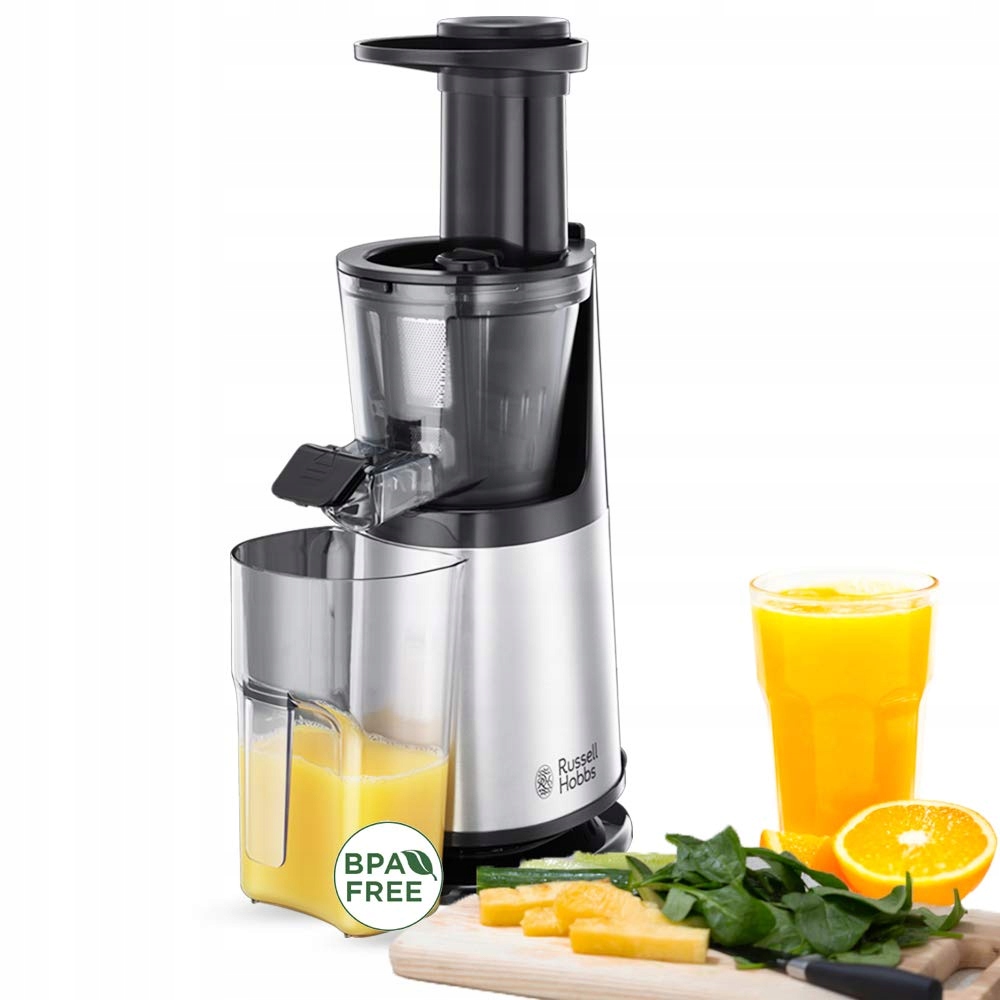 RUSSELL HOBBS Wolnoobrotowa Wyciskarka Do Soków Z Owoców Warzyw Ziół