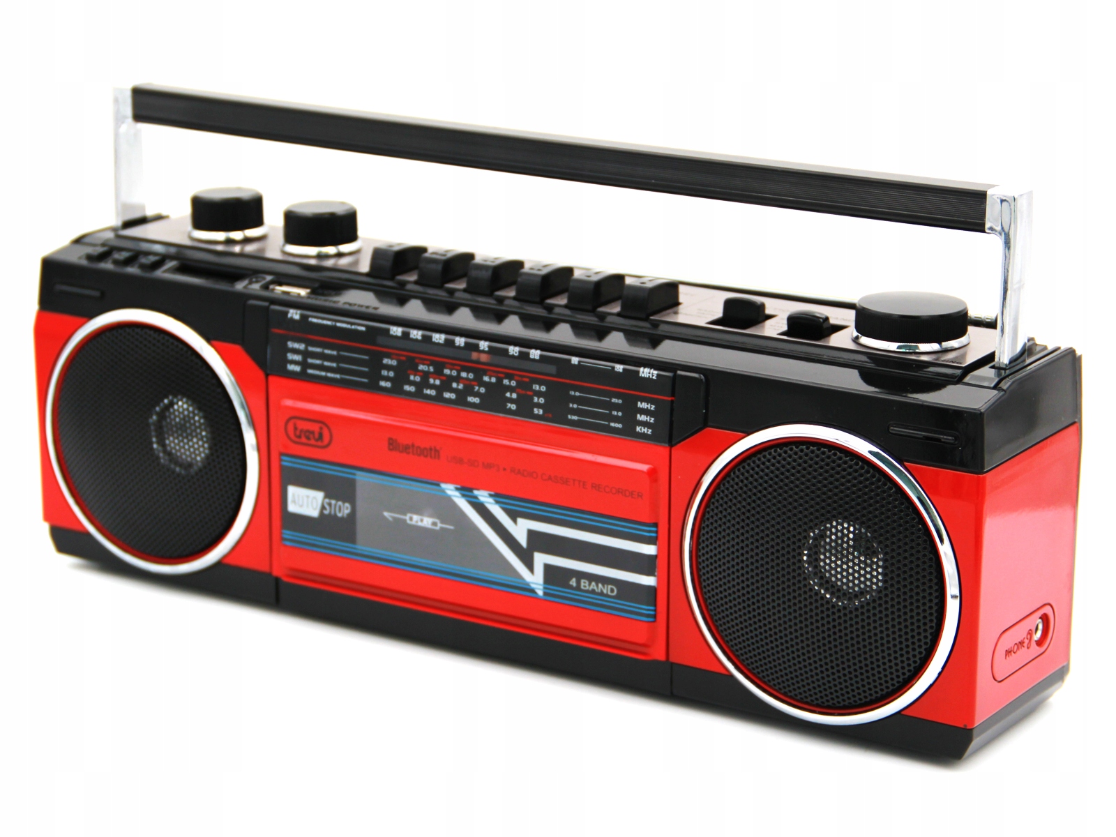 MAGNETOFON BOOMBOX NA KASETY USB/SD/MP3/BLUETOOTH Kod producenta RR501