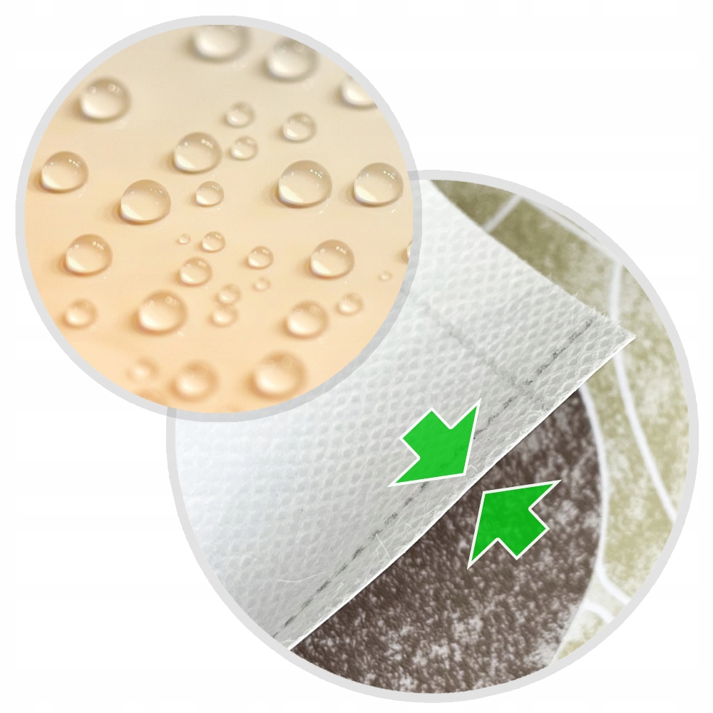 Cerata gruba na stół obrus na włókninie 120x140cm Marka inna