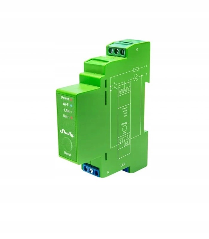 Shelly Pro Dimmer 1PM stmievač s meraním spotreby