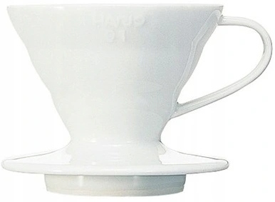

Dripper Hario ceramiczny Drip V60-01 biały