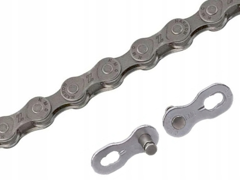 

Łańcuch Rowerowy Kmc Z8 Grey 6/7/8 rz 116 Spinka