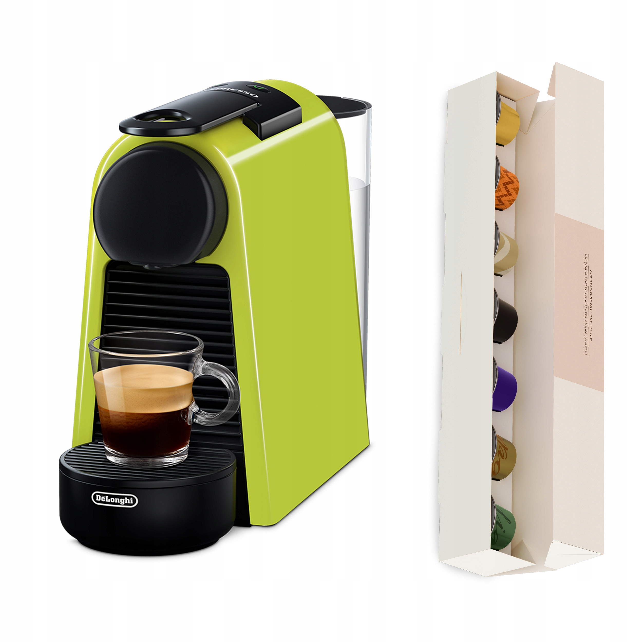 Nespresso Ekspres Do Kawy Na Kapsułki Essenza Mini Kapsułkowy 14 Kaw