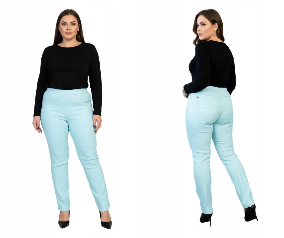 Kalhoty s rovnými nohavicemi Cevlar barva baby blue velikost 56