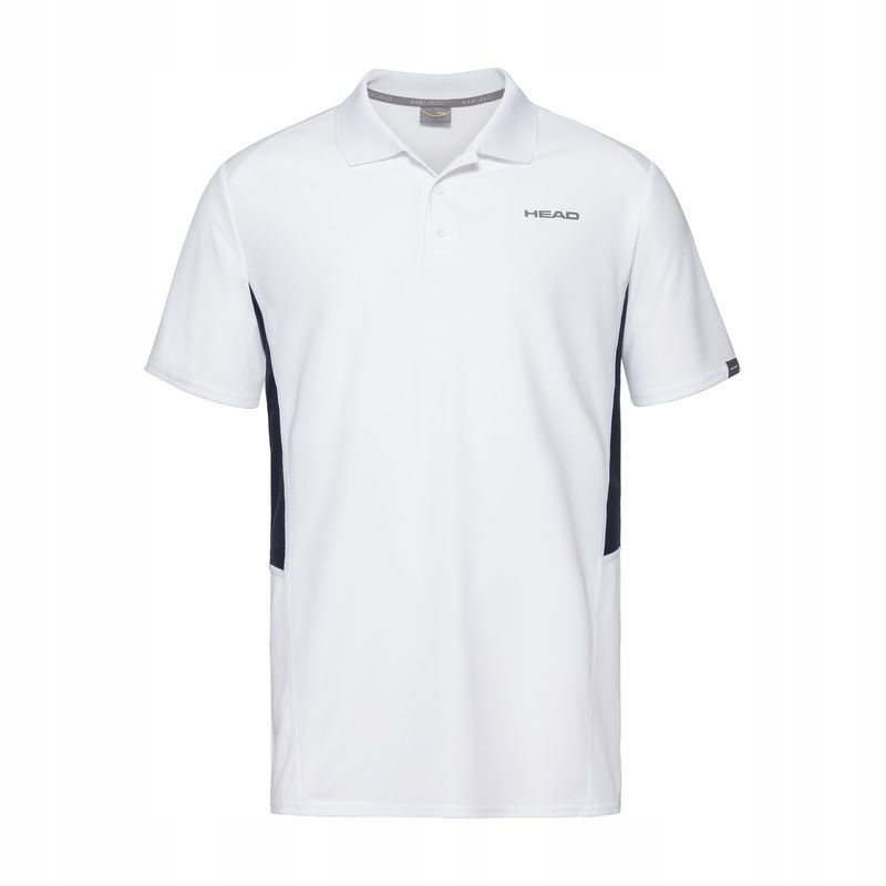 KOSZULKA HEAD CLUB TECH POLO BOY 2020 WH/BL 140