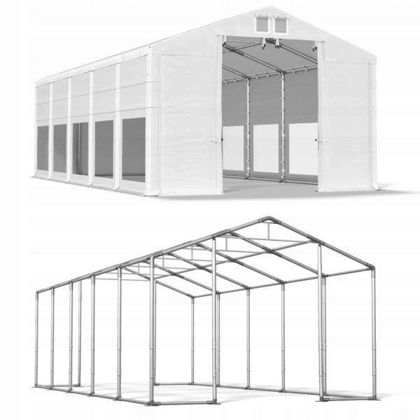 Namioty Imprezowe 8x10m [3,5m] Garaże Das 560 W