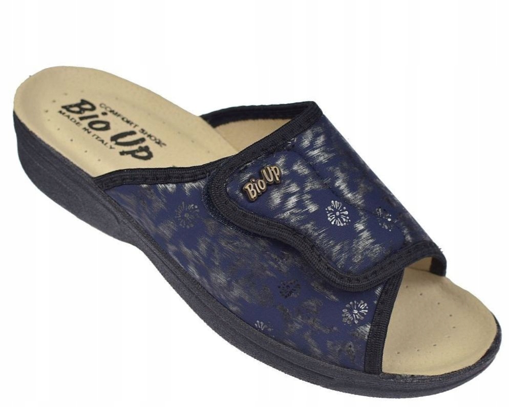 Nazouváky zdravotní pantofle na halušky pružné 1418 Nv na suchý zip vel