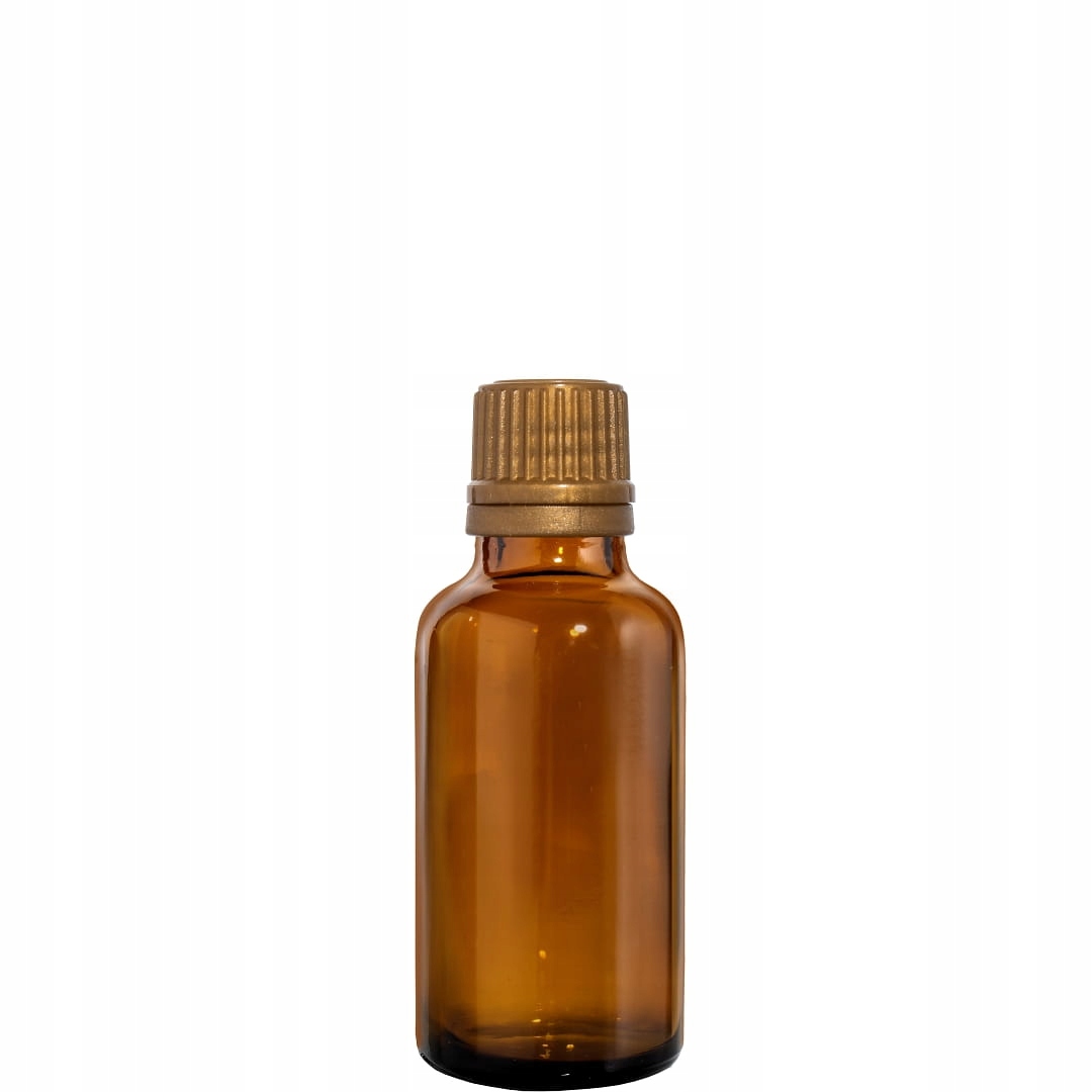

Butelka 30ml Brąz Z Kroplomierzem Złotym