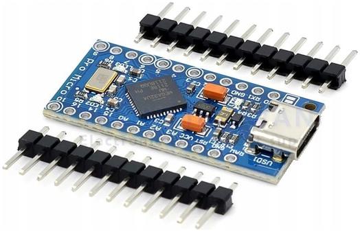 PRO MICRO ATMEGA32U4 USB-C 3-6V ZGODNE Z ARDUINO