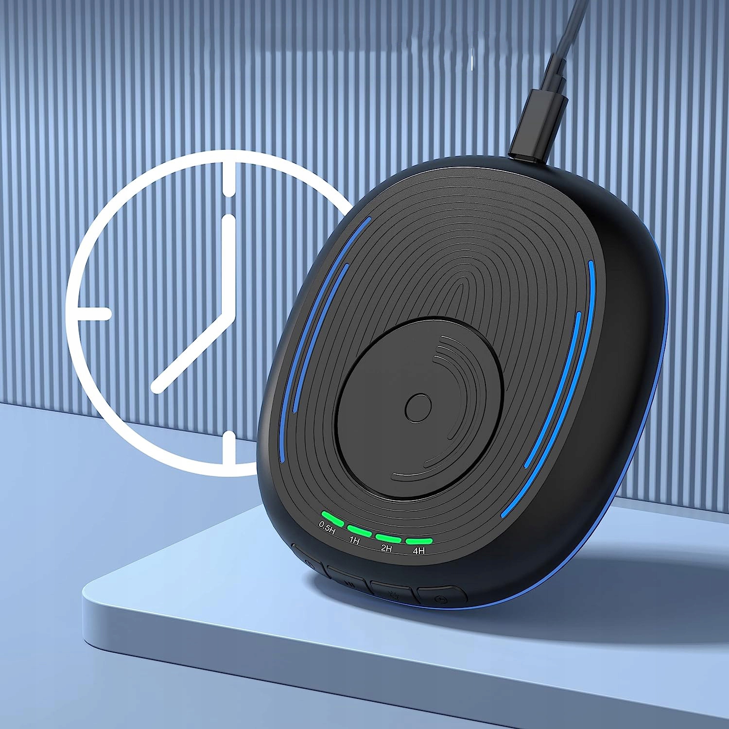 SYMULATOR MYSZKI RUCHU MYSZY MOUSE JIGGLER 7 KOL OŚWIETLENIA Model Mysz Jiggler