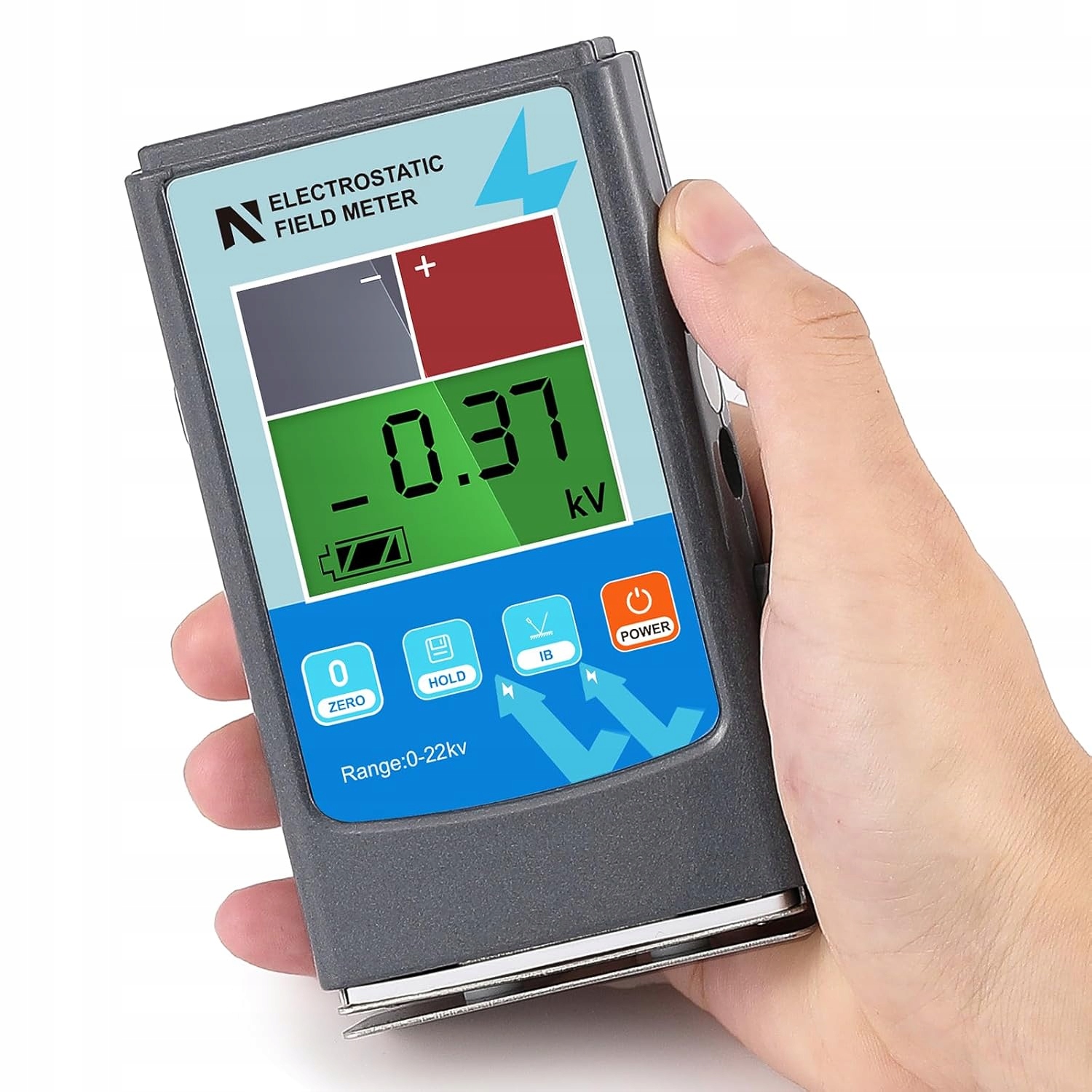 Newtry FMX003 merač elektrostatického poľa tester Esd antistatický