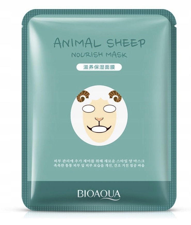 

Bioaqua Animal Maska W Płachcie Maseczka Owca