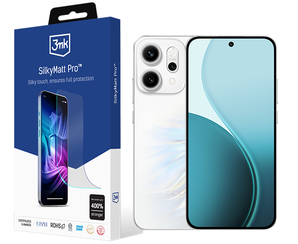 Fólie Silky Matt Pro 3MK pro Oppo Reno 14 Pro