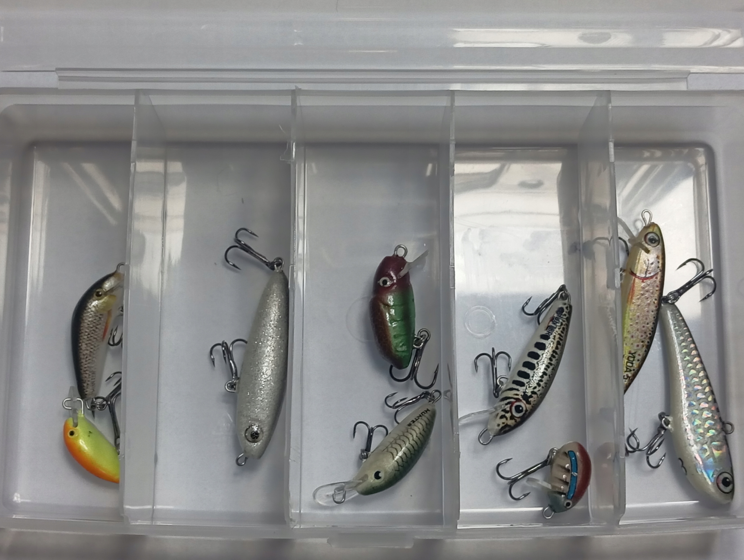 Zestaw woblerów Hunter Lipiński Kleń Jaź Okoń Brzana Zestaw dla wędkarza