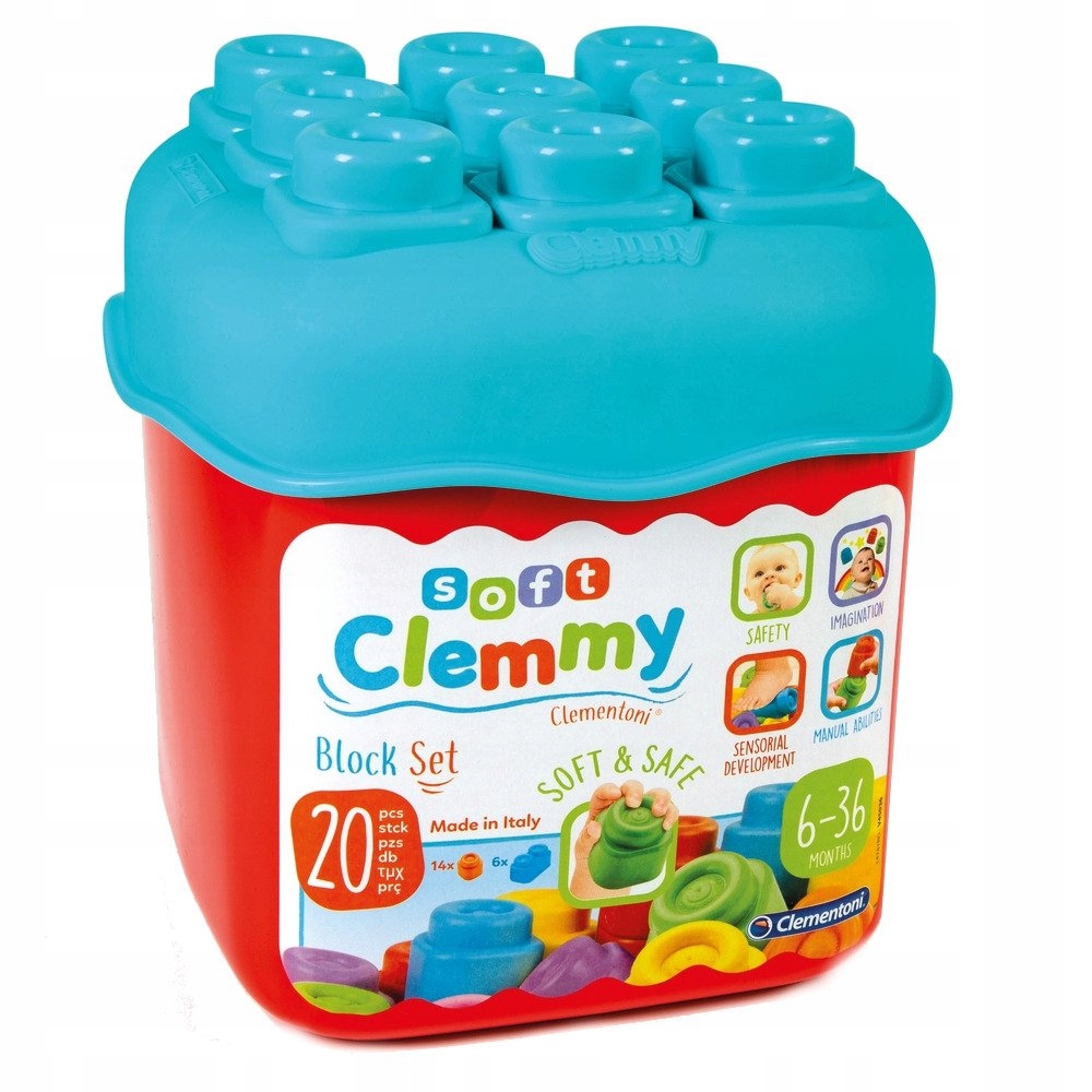 

Clementoni Klocki Clemmy 20 elementów 14741