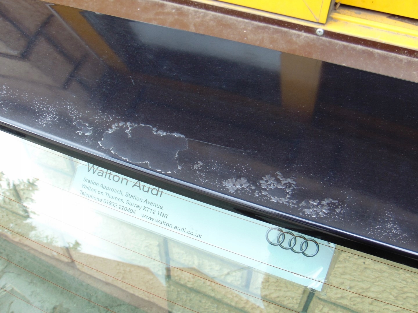 boot door rear Z window AUDI Q7 4L LZ5Q S-LINE