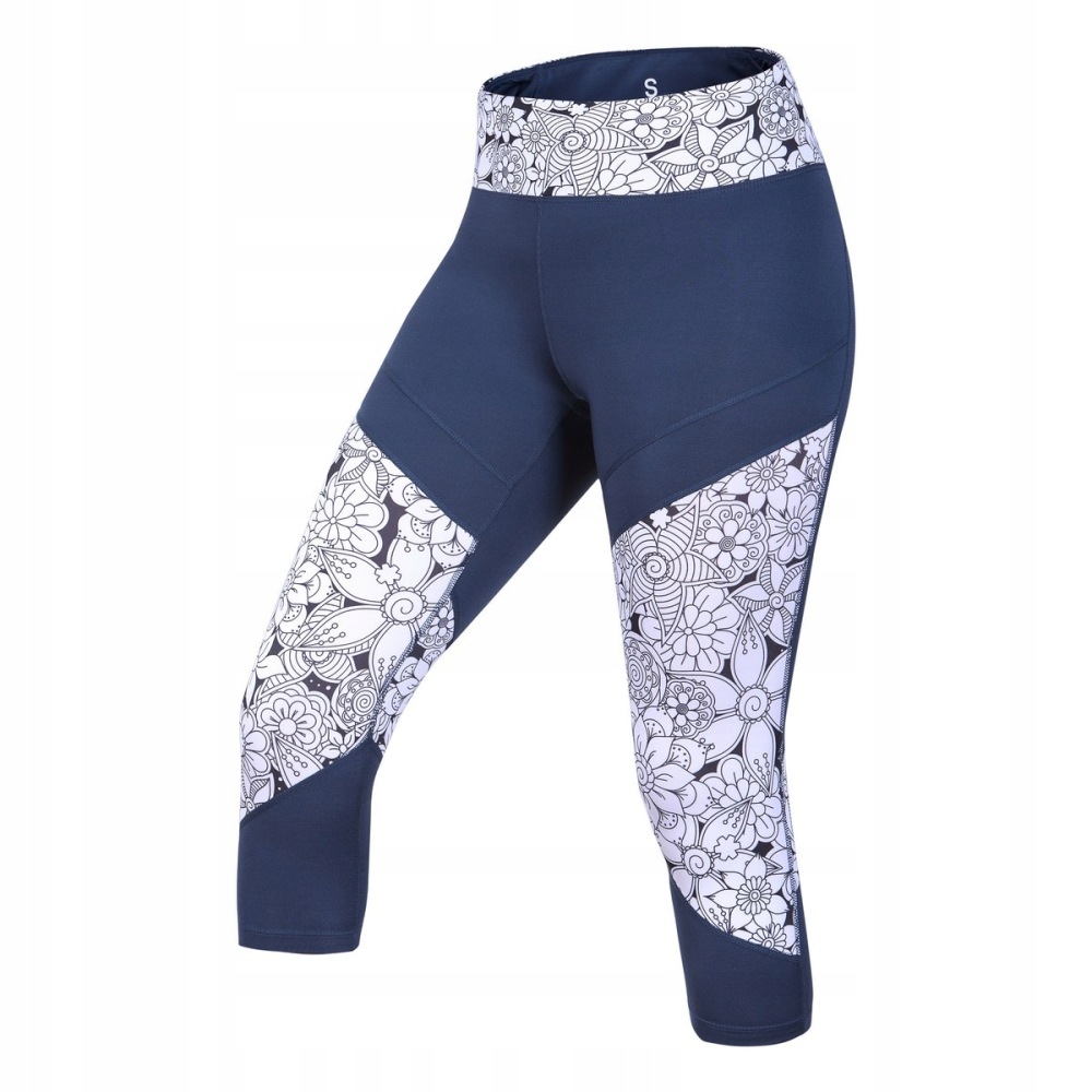 Dámské legíny Ocún Rhea 3/4 Leggings blue sargasso sea|M