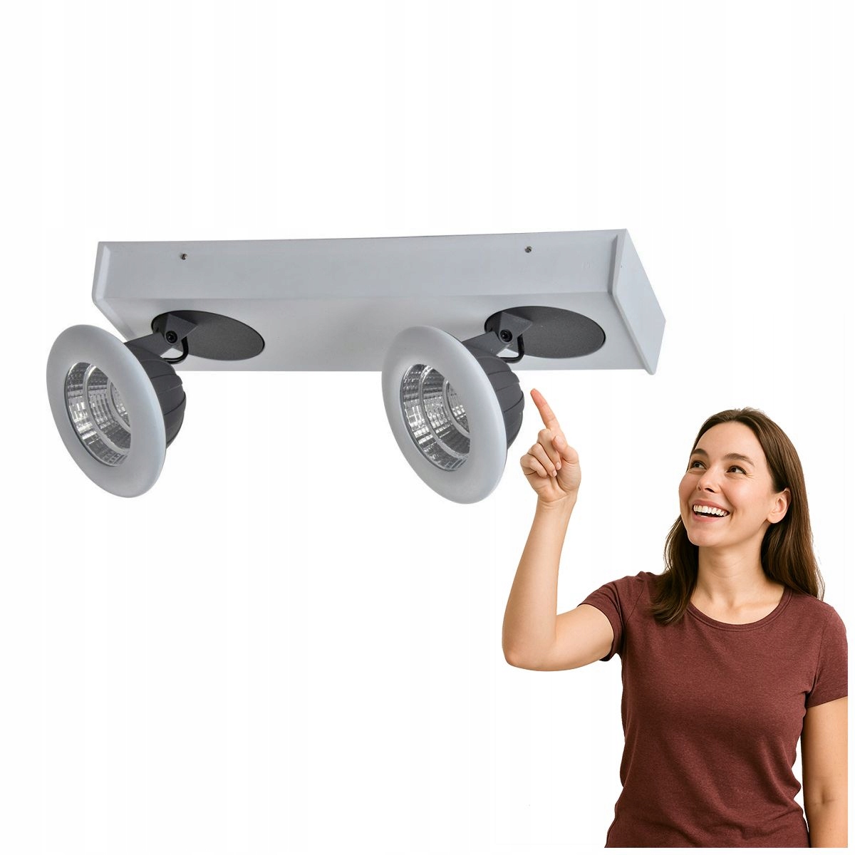 Led reflektor dvoužárovkový 2x14W 3000K Catalina Italux