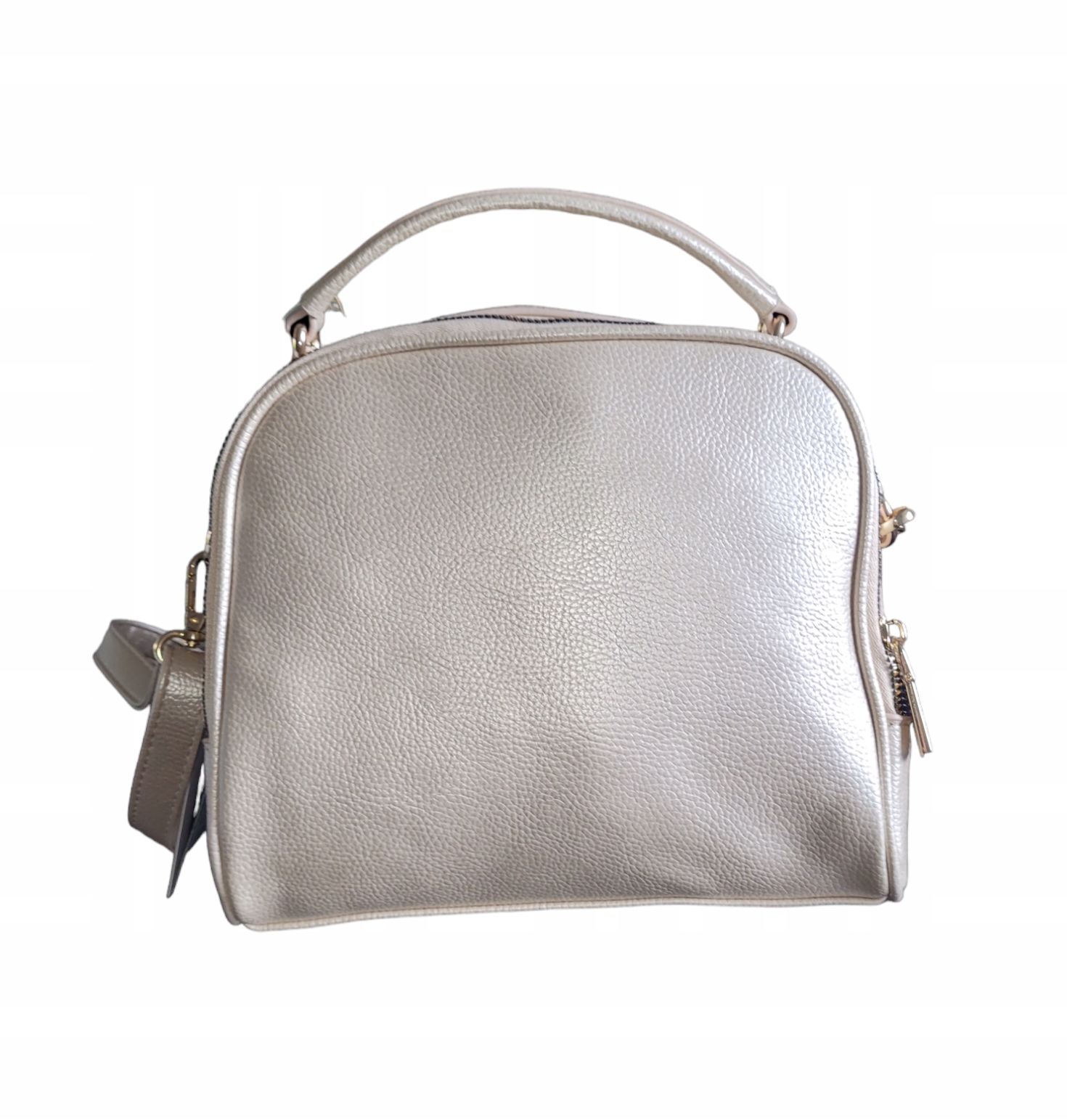 TOREBKA DAMSKA KUFEREK MONNARI Kolor beżowy