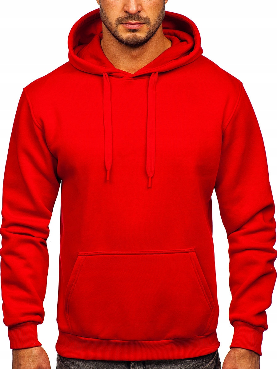 

Bluza Męska Z Kapturem Czerwona 1004 Rozmiar_xl