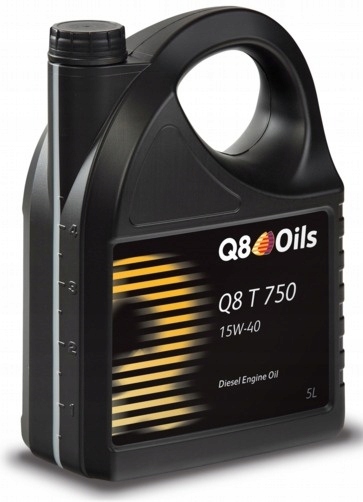 Q8 olej silnikowy T750 15W/40 5L