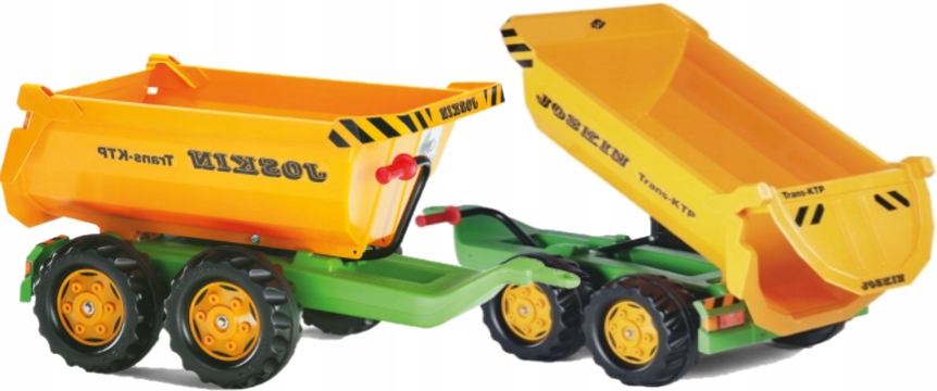 Przyczepa wywrotka 3+ 89x43x45cm Zabawka