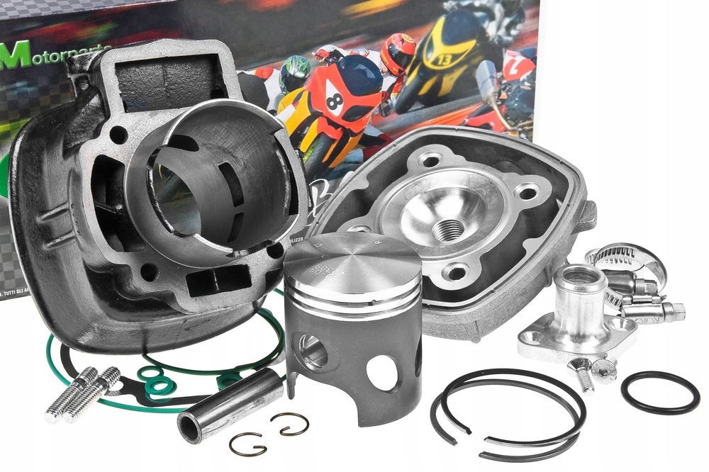Sada valca Black Trophy 70cc, Piaggio Nrg Ntt Quartz Zip Aprilia Sr 50
