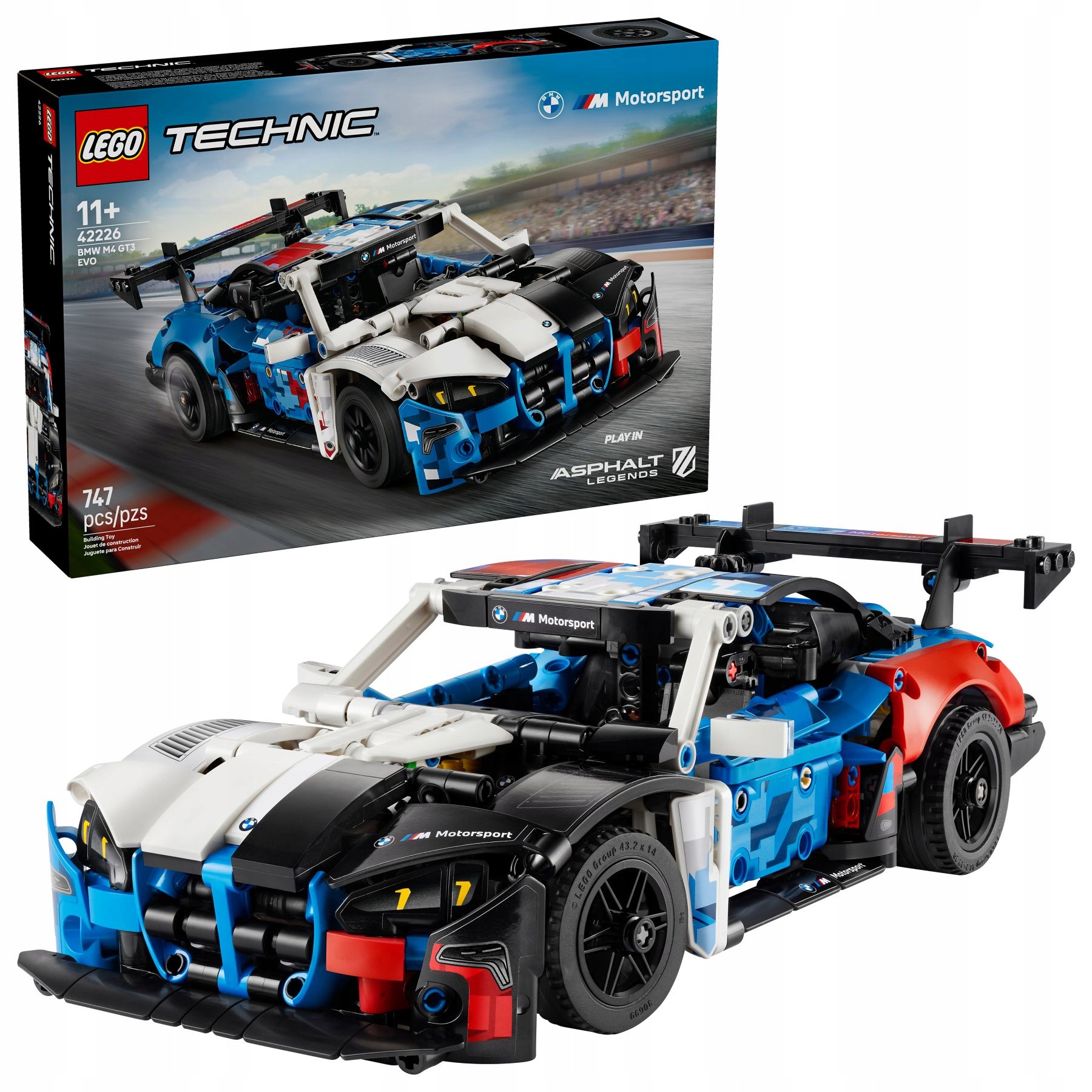 stavebnice Lego Technic 42226 Závodní auto Bmw M4 GT3 Evo