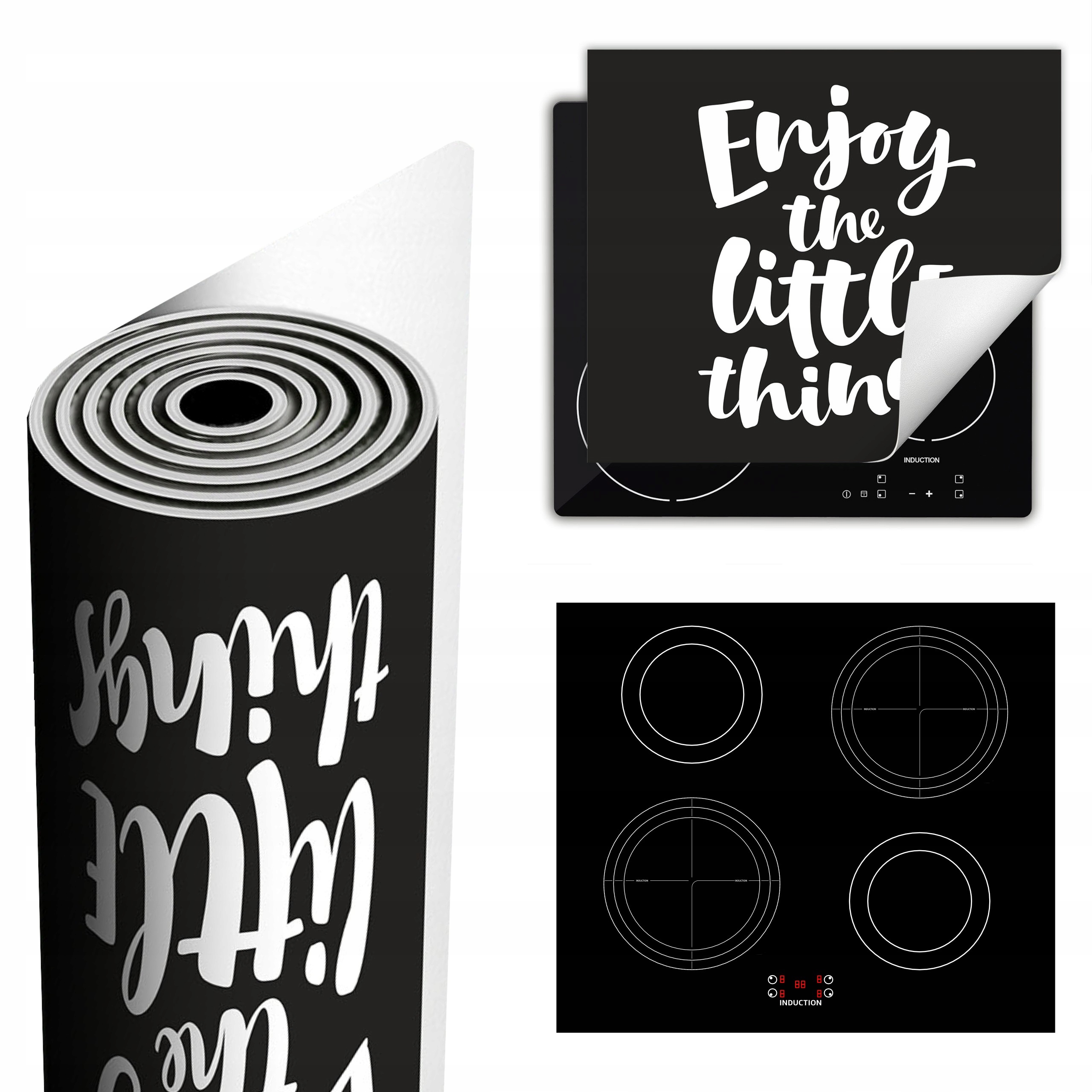 Ochranná Podložka Na Sporák Má Více Místa 60x52 nápis