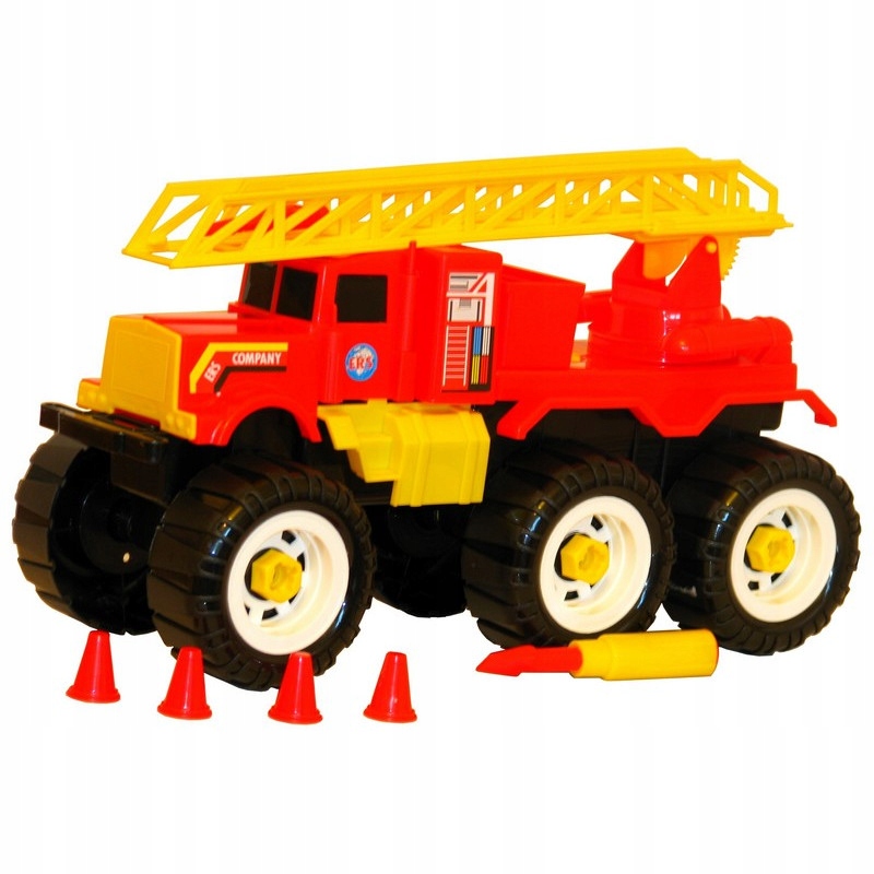 

Auto Straż Pożarna Do Skręcania Duży 37cm
