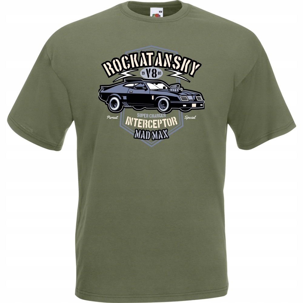 

Koszulka samochód auto rockatansky XL oliwkowa
