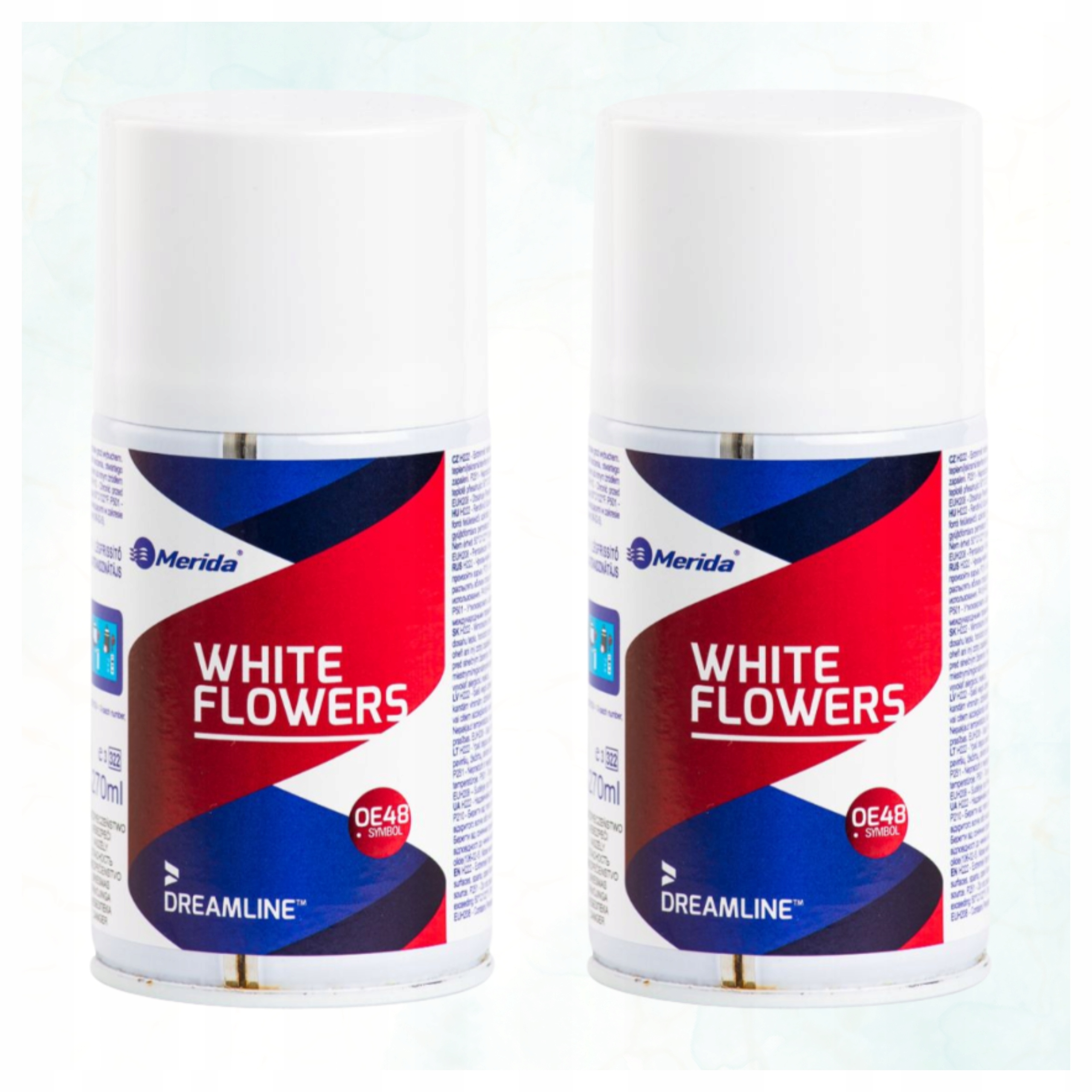 Levně Merida Osvěžovač Vzduchu White Flowers 2KS 250ML Květinový
