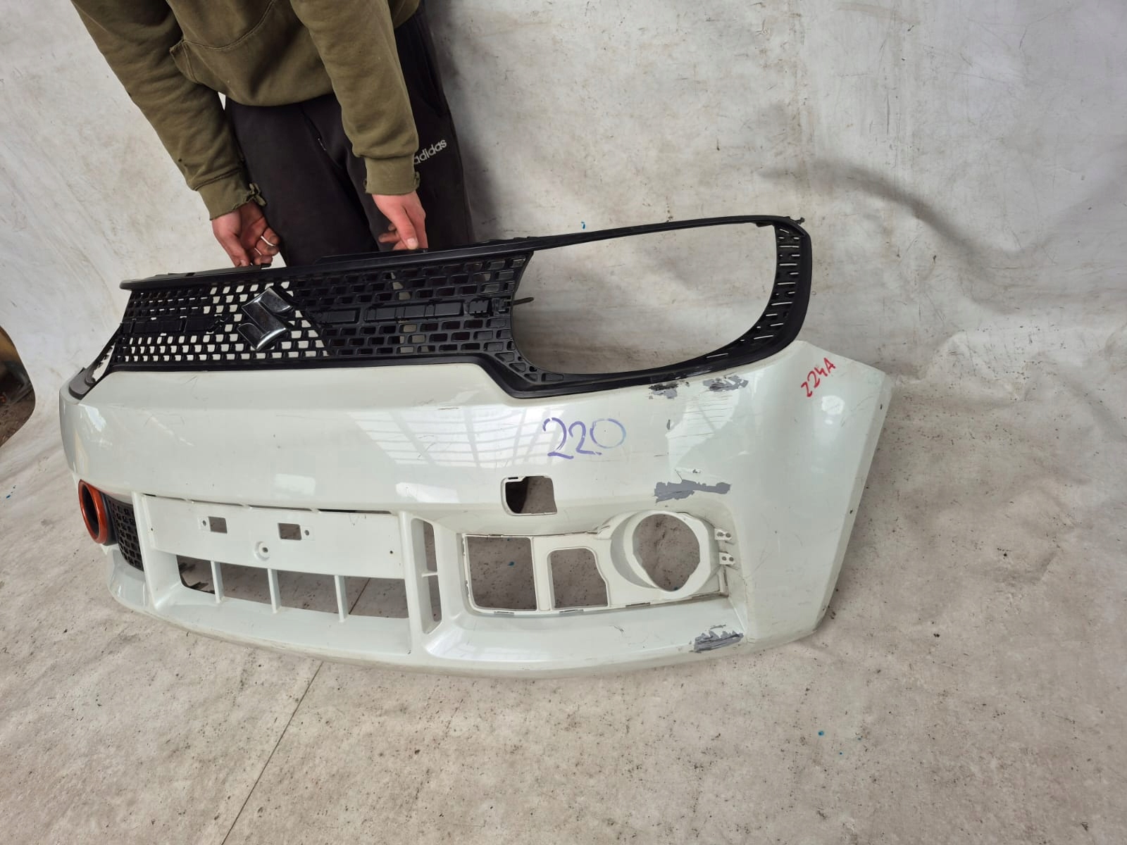 SUZUKI IGNIS III 3 16-20 bumper front front
