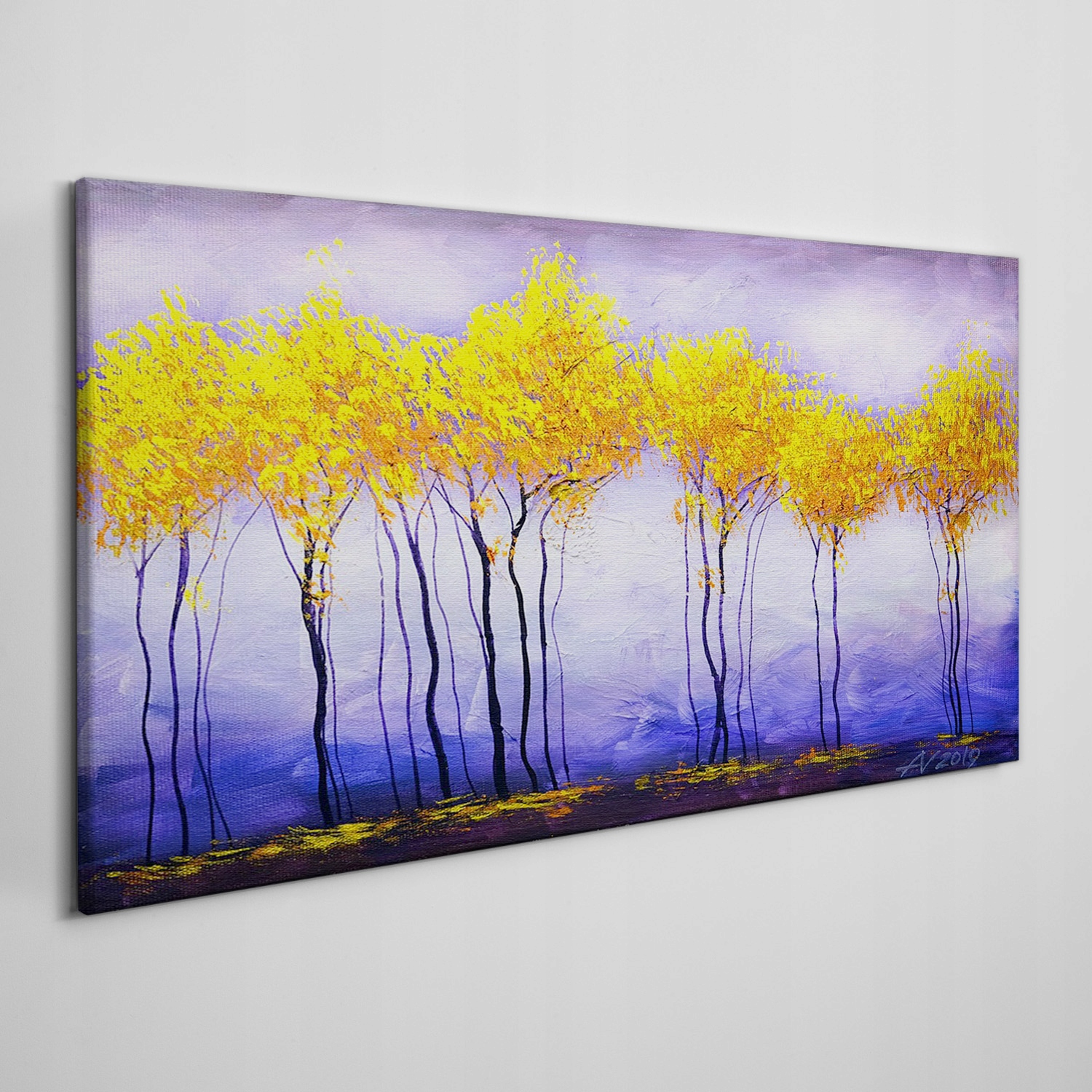 

Foto obraz na płótnie na ścianę Drzewa 120x60 cm