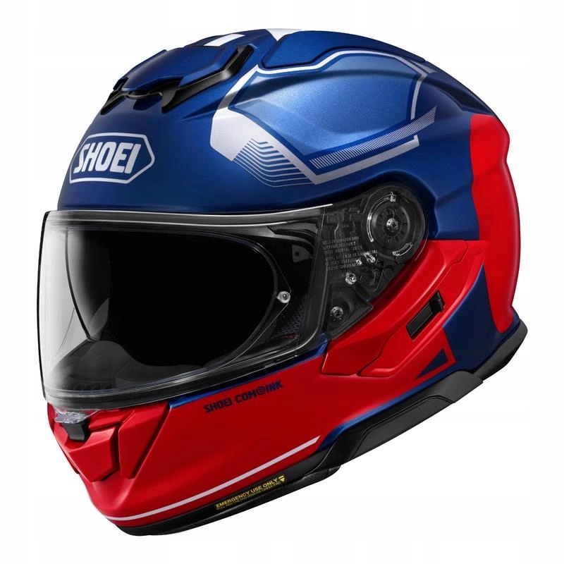 Motocyklová prilba Shoei Gt-air 3 Mike TC-2 červená modrá Darčeky