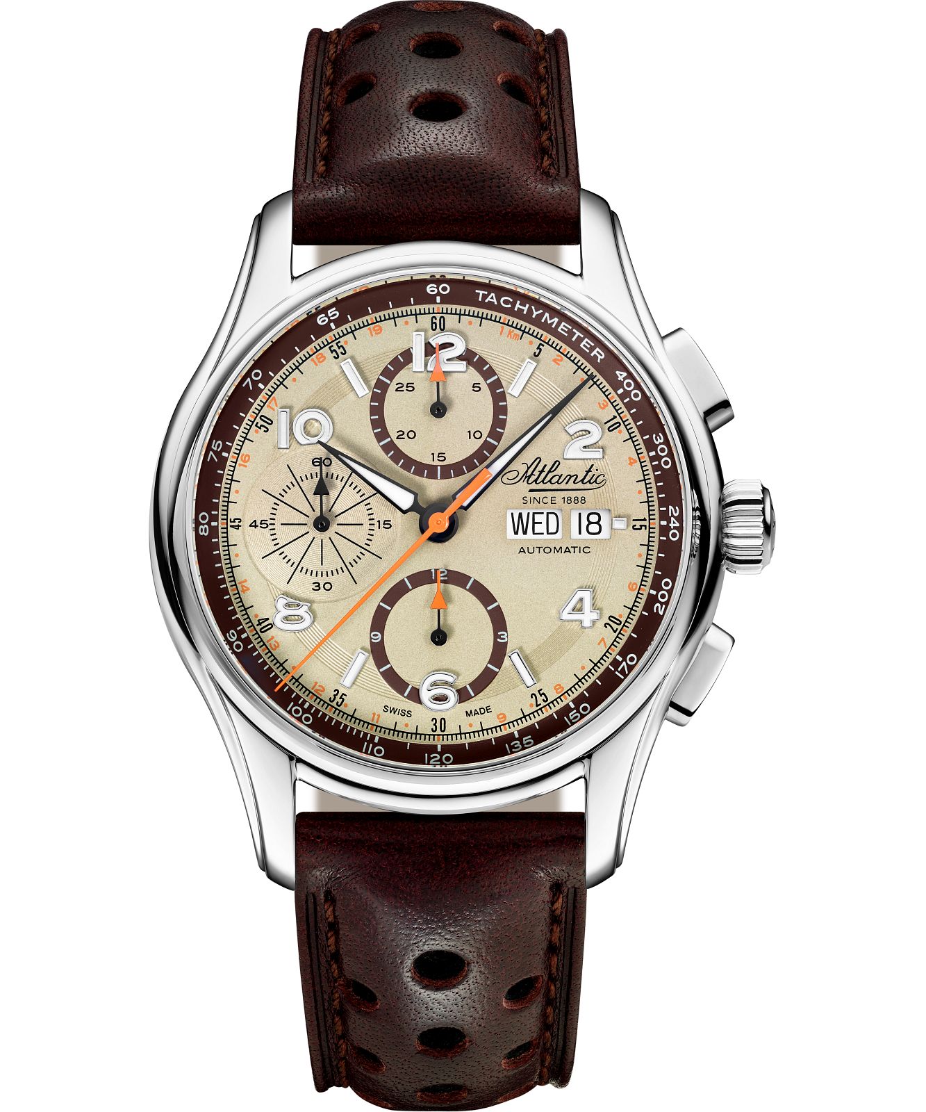 Pánské hodinky Atlantic Worldmaster Prestige Valjoux Chronograph