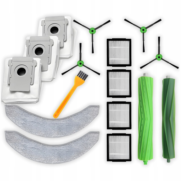 Zestaw Szczotki Filtry Mopy do iRobot Roomba Combo J7 J7+ J9 J9+ Akcesoria