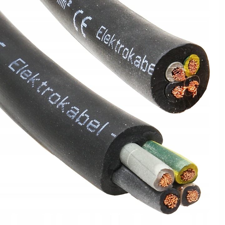 

Przewód Kabel warsztatowy gumowy siłowy Ow 4x2,5