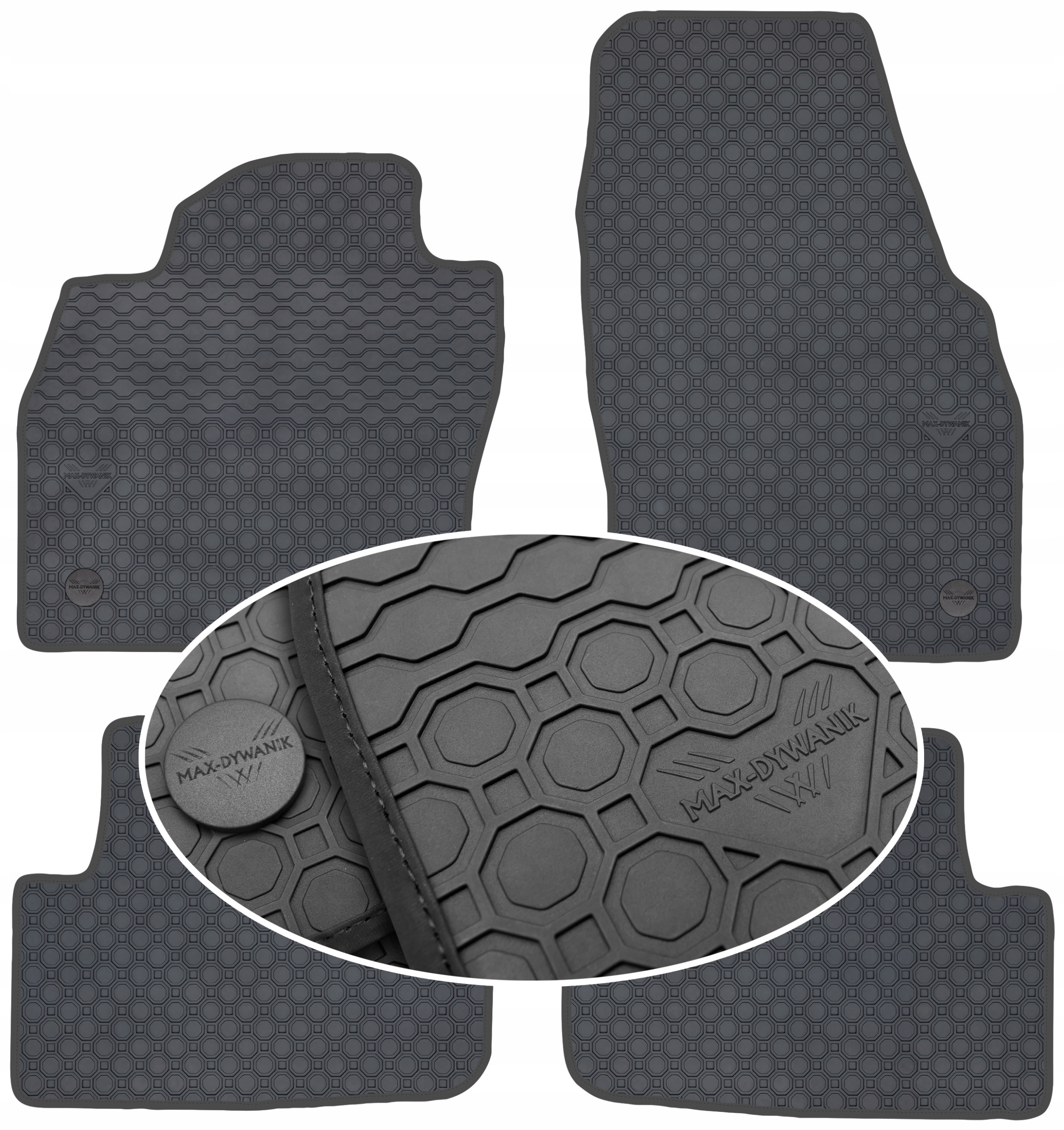 Vw Polo VI 2017 Koberce Čierne