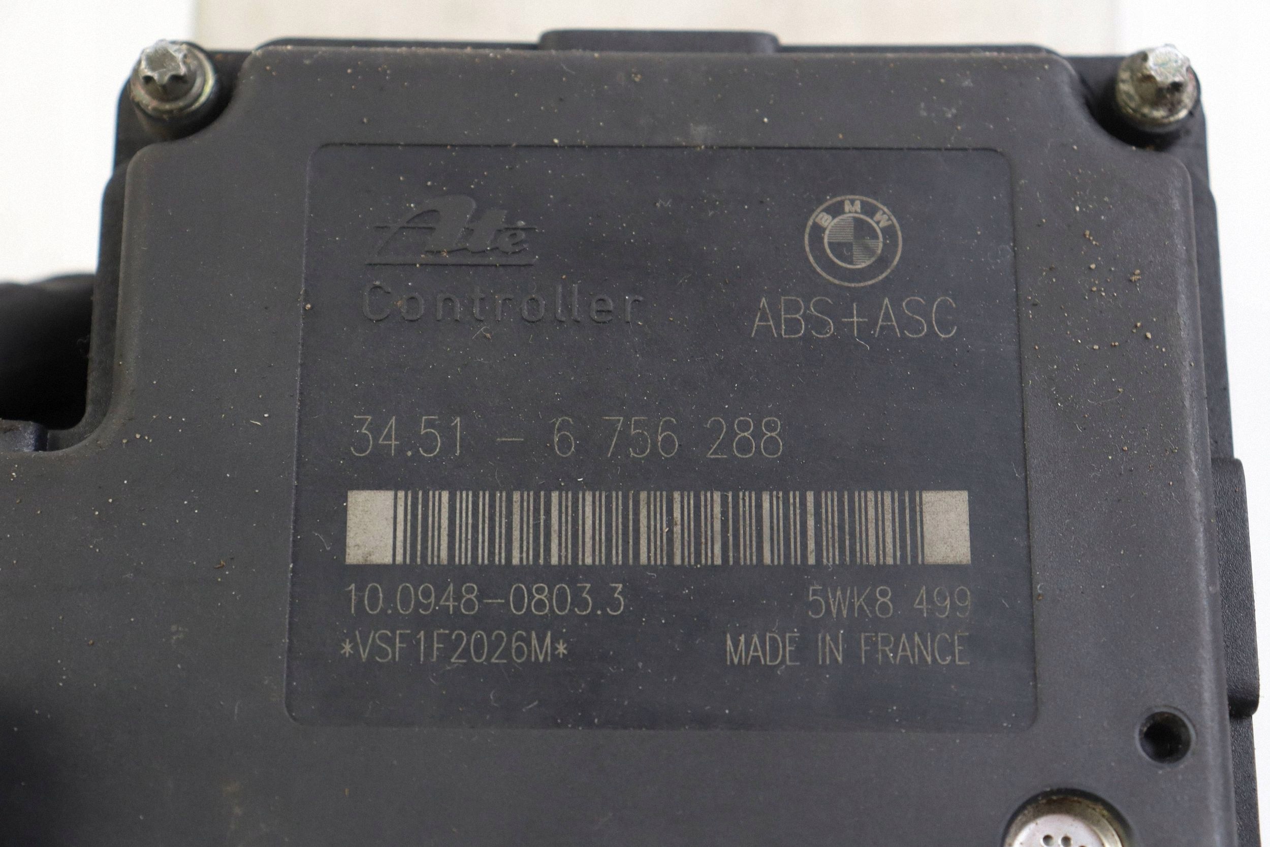 BMW 3 E46 pump control unit ABS 6756286 6756288