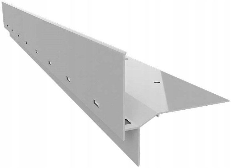 Profil okapowy balkonowy tarasowy Renoplast W60 Szary