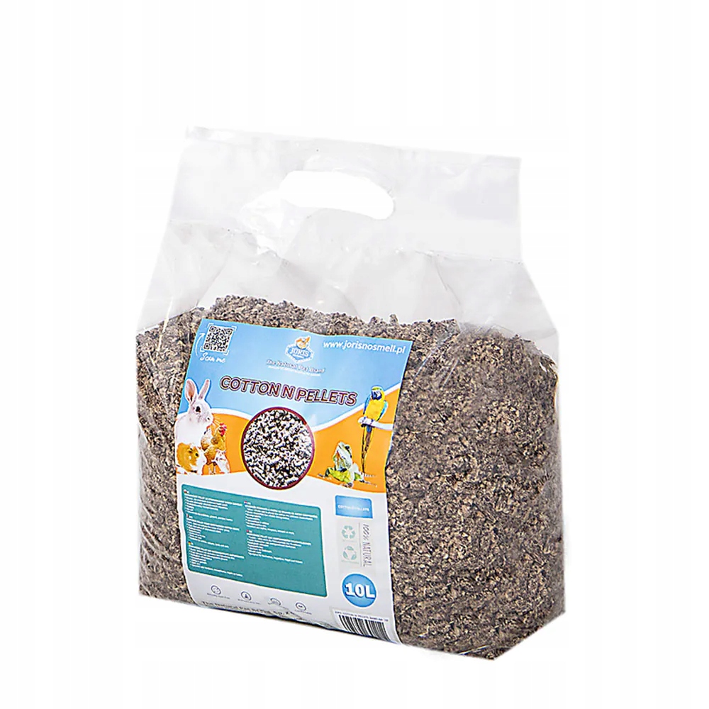 Levně Cotton N Pellets 20L – granulát, podestýlka z pelet, Bavlna pro hlodavce