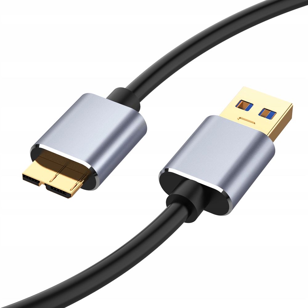 KABEL DO DYSKU ZEWNETRZNEGO TWARDEGO KABEL USB 3.0 DO DYSKU SSD HDD 0,5 m Długość kabla 0.5 m