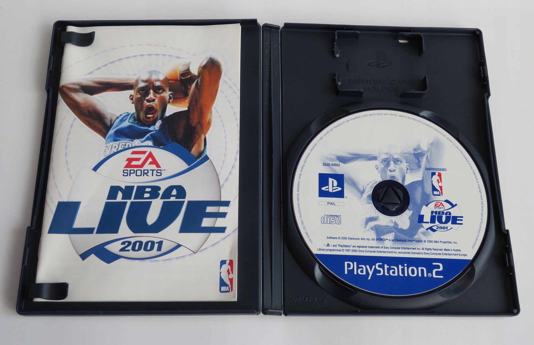 PS2 NBA LIVE 2001 PLAYSTATION 2 Tematyka sportowe