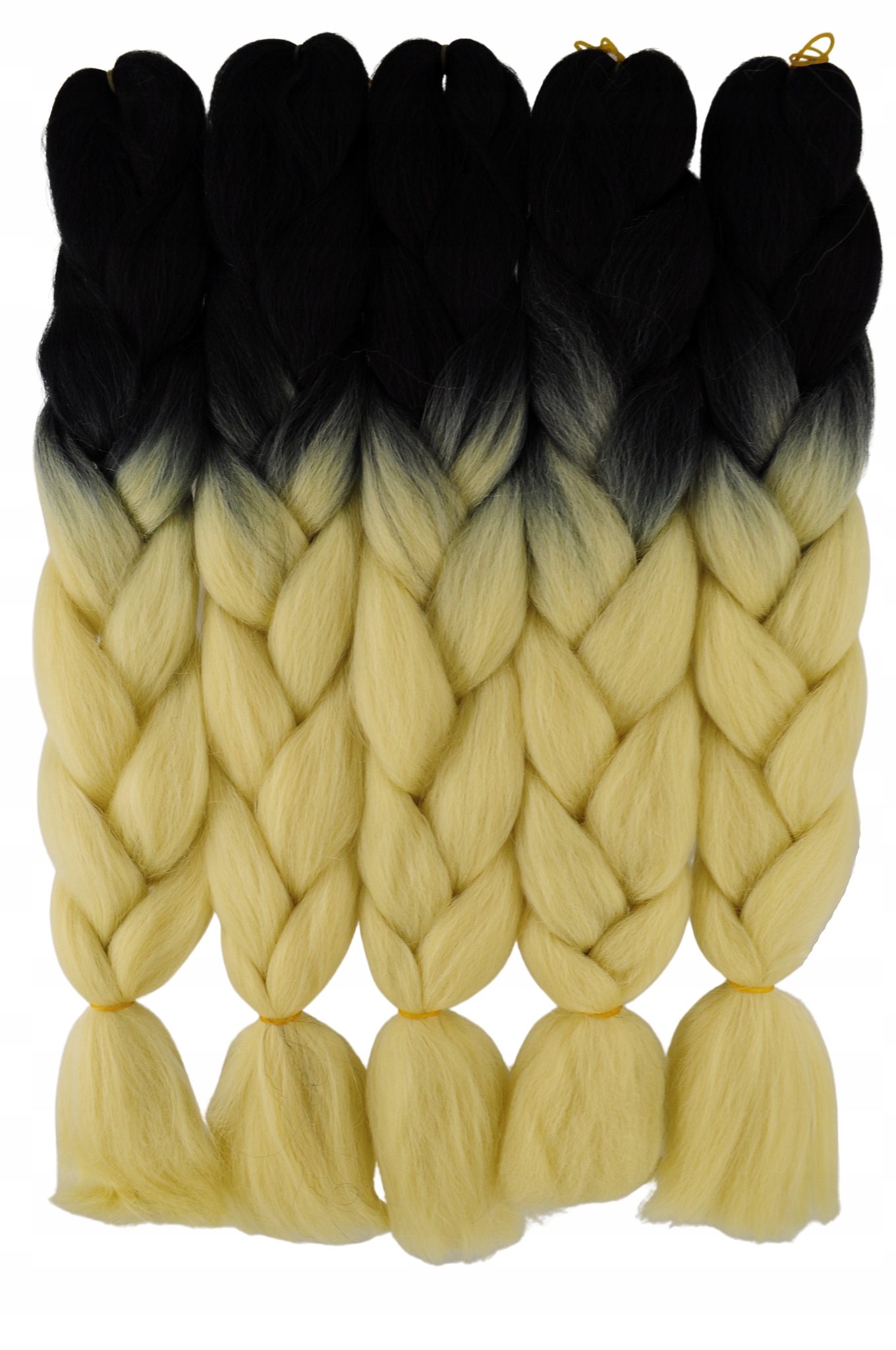 WŁOSY SYNTETYCZNE KOLOROWE WARKOCZYKI OMBRE 2-35Z Marka Smart Colours