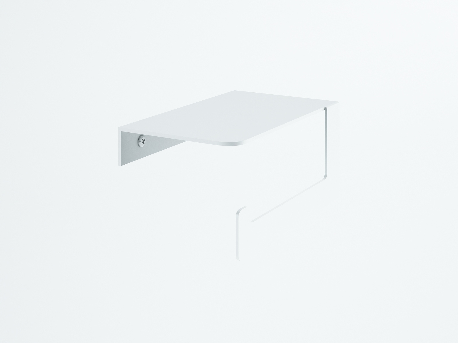 Uchwyt wieszak reling na papier toaletowy biały Kod producenta UCHYWYT NA PAPIER